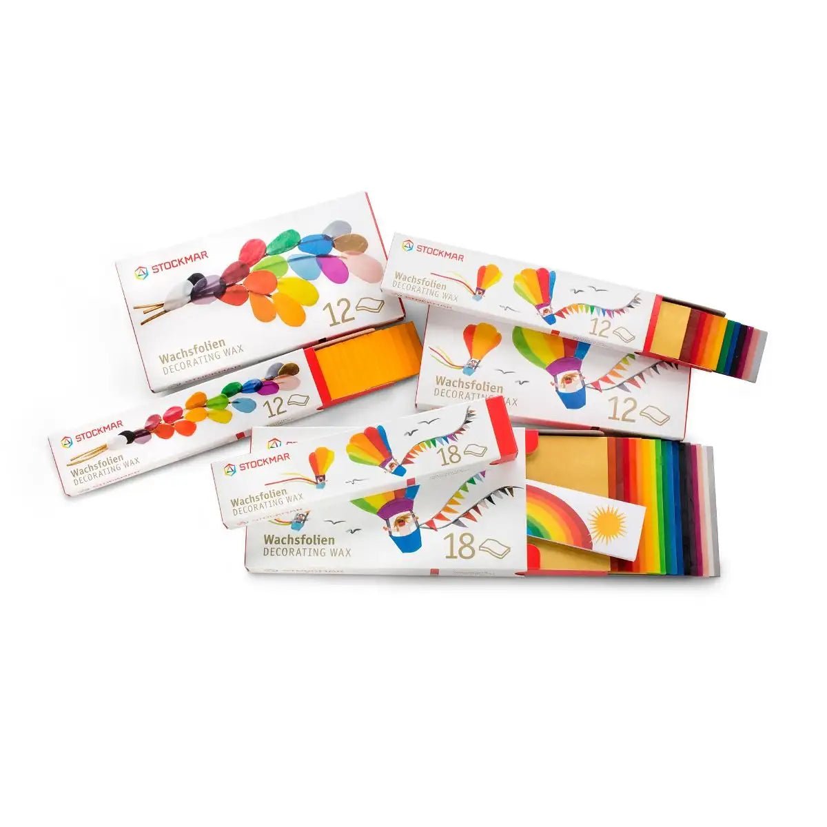 Stockmar - Stockmar - Versierwas smal - 20x4 cm - ass. 12 kl. - Playlaan