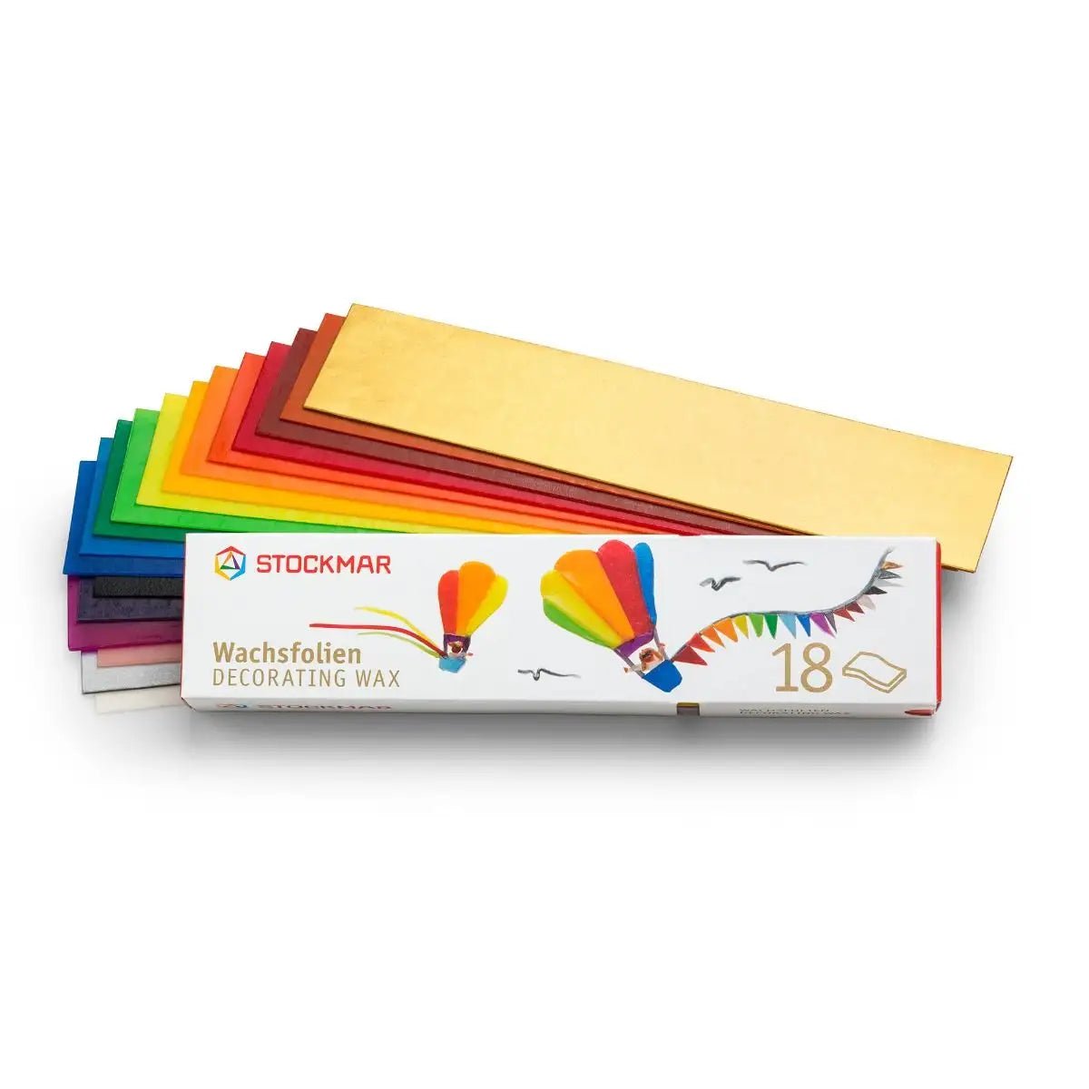 Stockmar - Stockmar - Versierwas smal - 20x4 cm - ass. 18 kl. - Playlaan