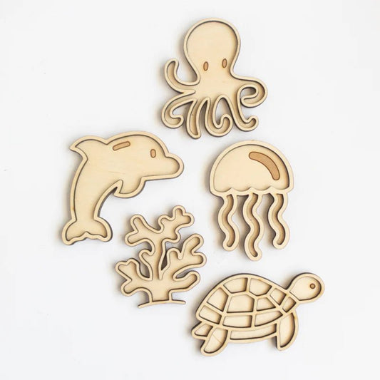 Studio de Rijk - Studio de Rijk - Vulvormen miniset - Oceaan - Playlaan