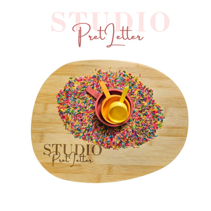 Studio Pretletter - Studio Pretletter - Schepjes set PLA Classic (Rood,Oranje,Geel) - Playlaan