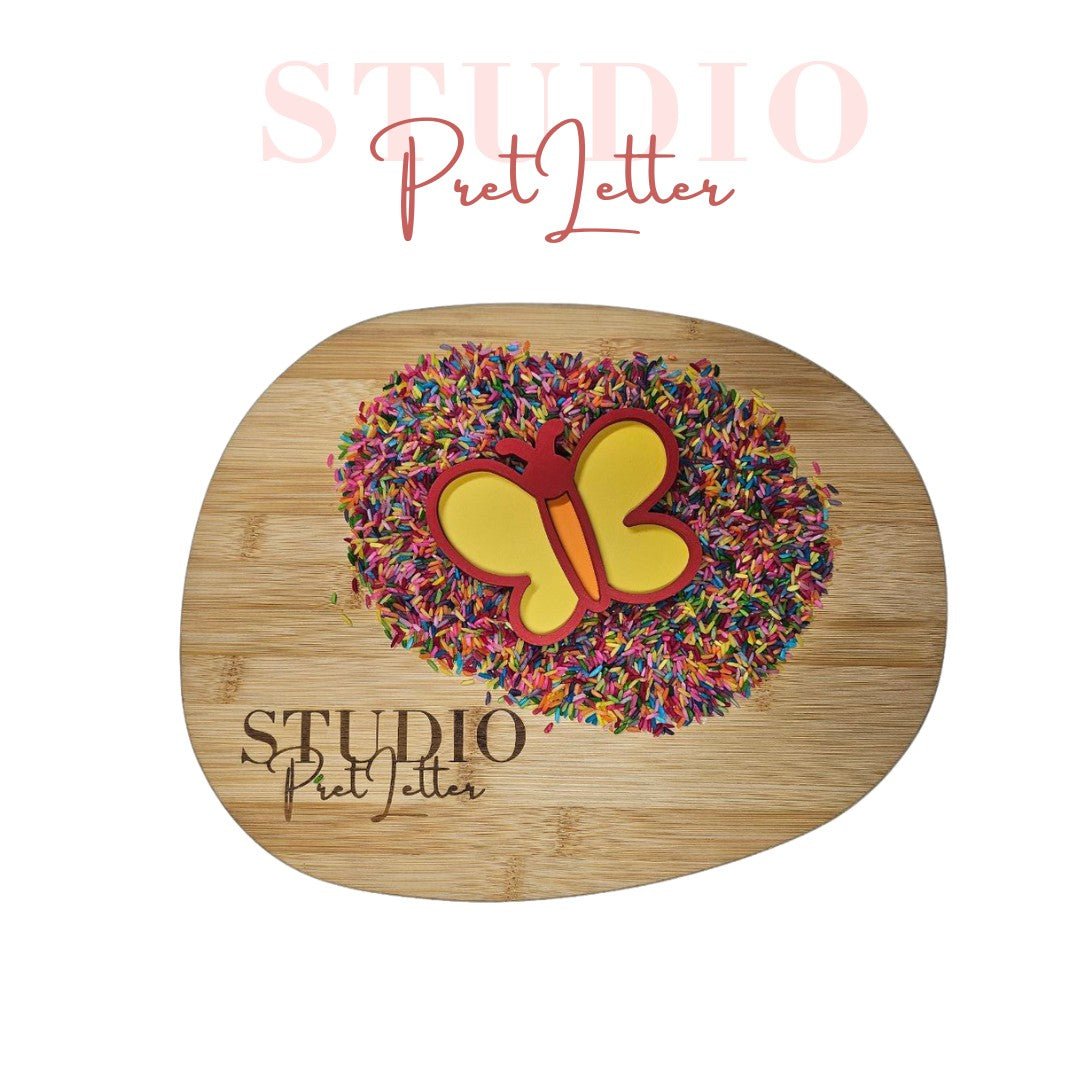 Studio Pretletter - Studio Pretletter - Vulvorm PLA insecten set (12cm) - Playlaan