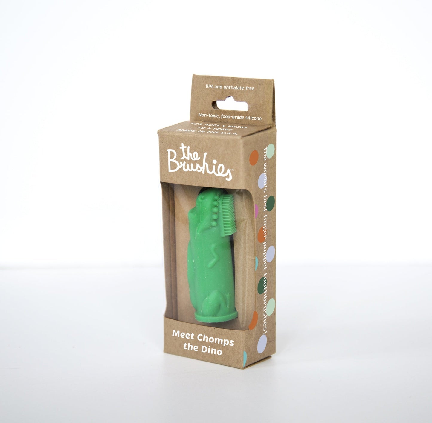 The Brushies - The Brushies - Baby Tandenborstel - Groen Dino - Playlaan