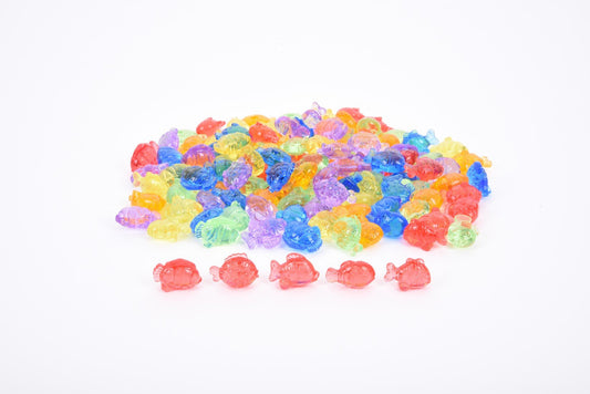 Tickit - Doorschijnende Vissen set van 120st - Playlaan