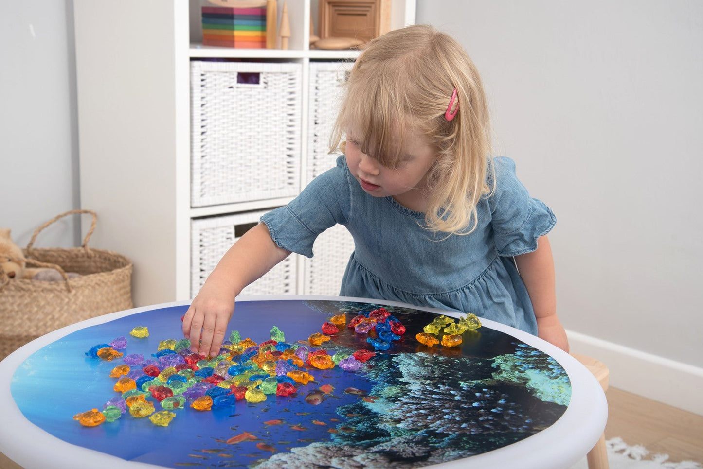Tickit - Doorschijnende Vissen set van 120st - Playlaan