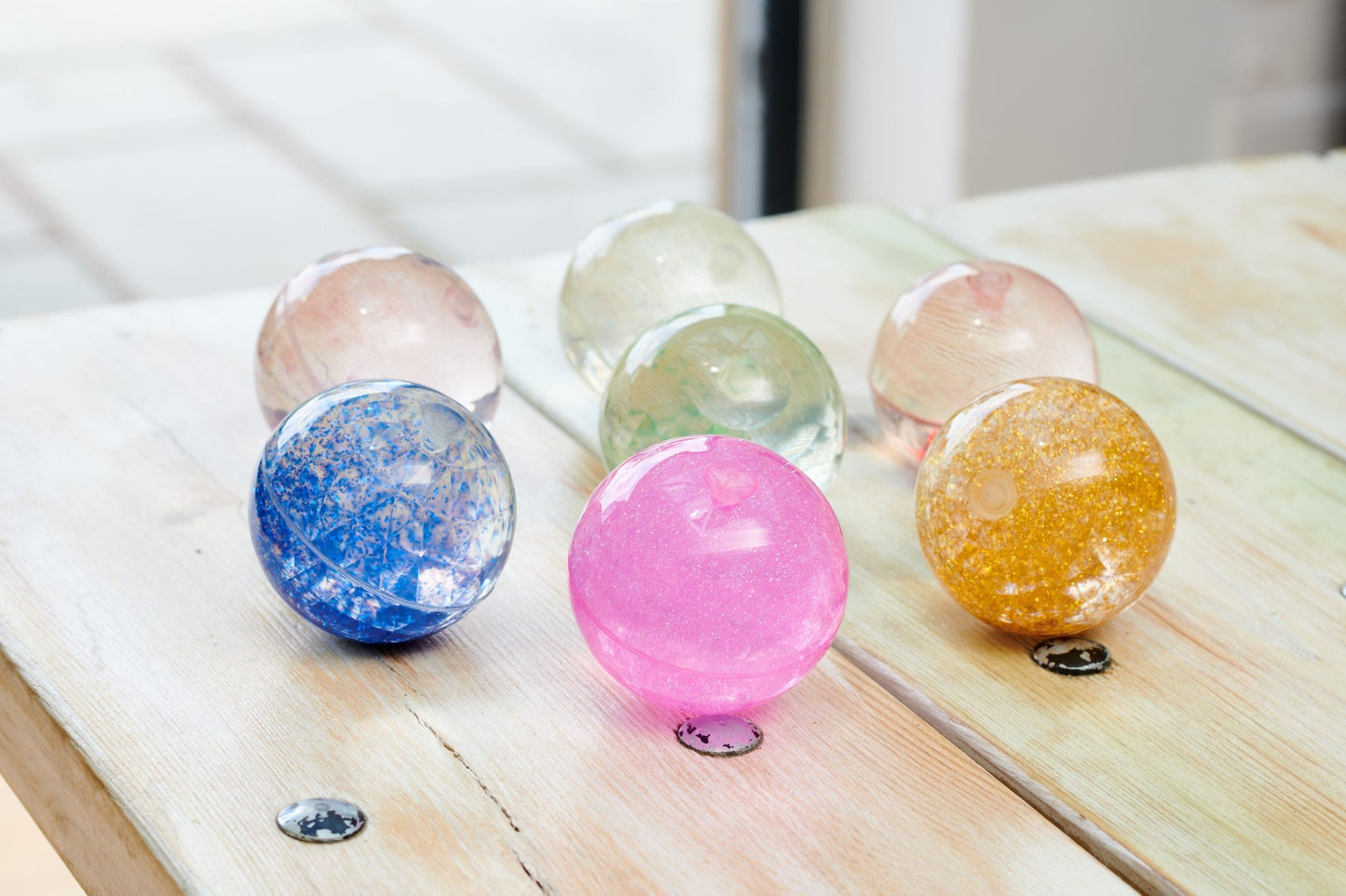 Tickit - SENSORY RAINBOW GLITTER BALL - Playlaan