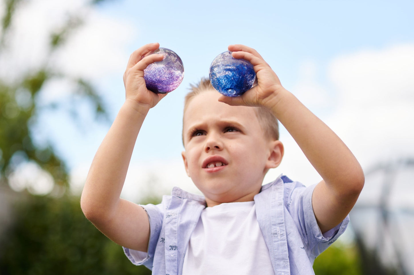 Tickit - SENSORY RAINBOW GLITTER BALL - Playlaan