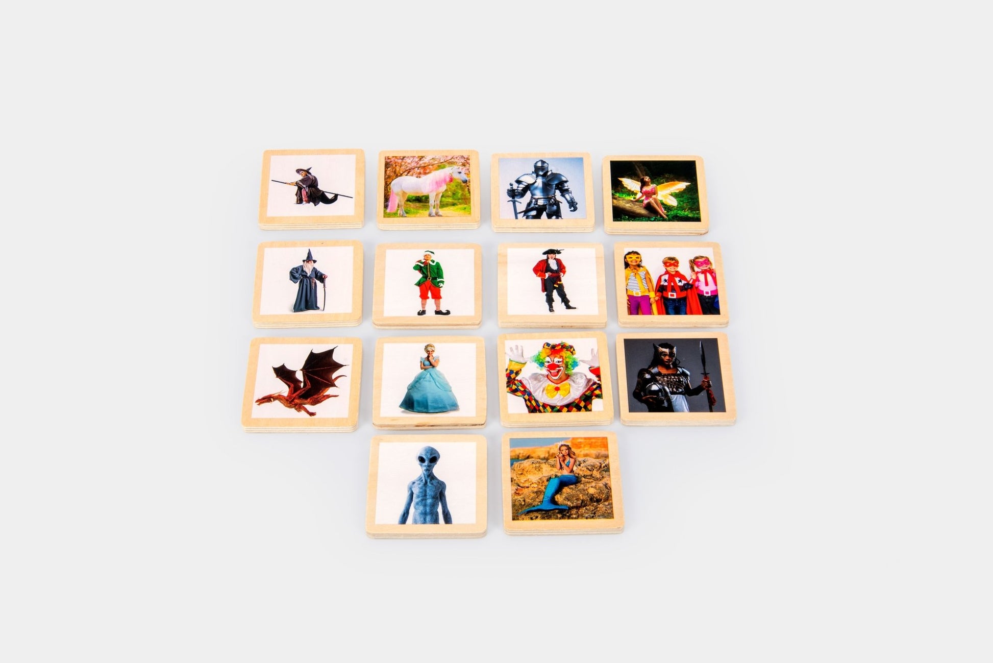 Tickit - Tickit - Houten Verhaaltegels 90 stuks - Playlaan