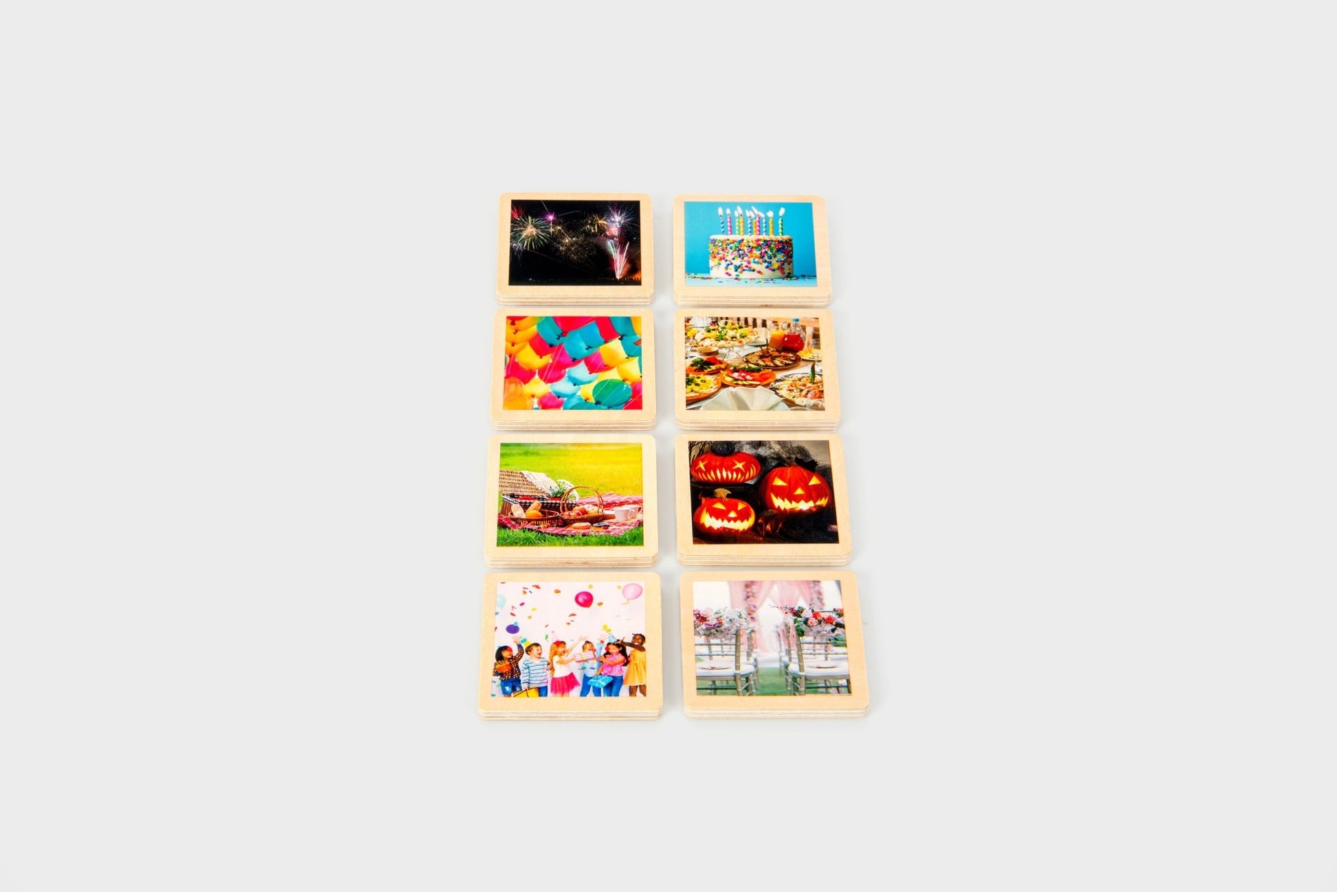 Tickit - Tickit - Houten Verhaaltegels 90 stuks - Playlaan