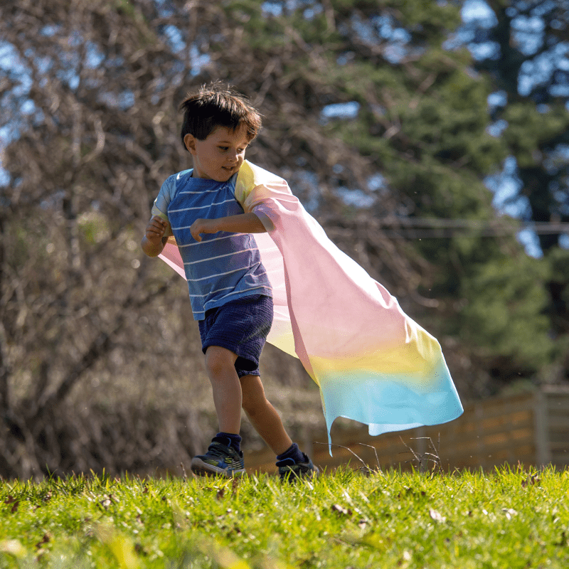 Tickit - Tickit - Ombre Speeldoeken Set van 3 - Vuur | Oceaan - Bos | Pastel - Playlaan