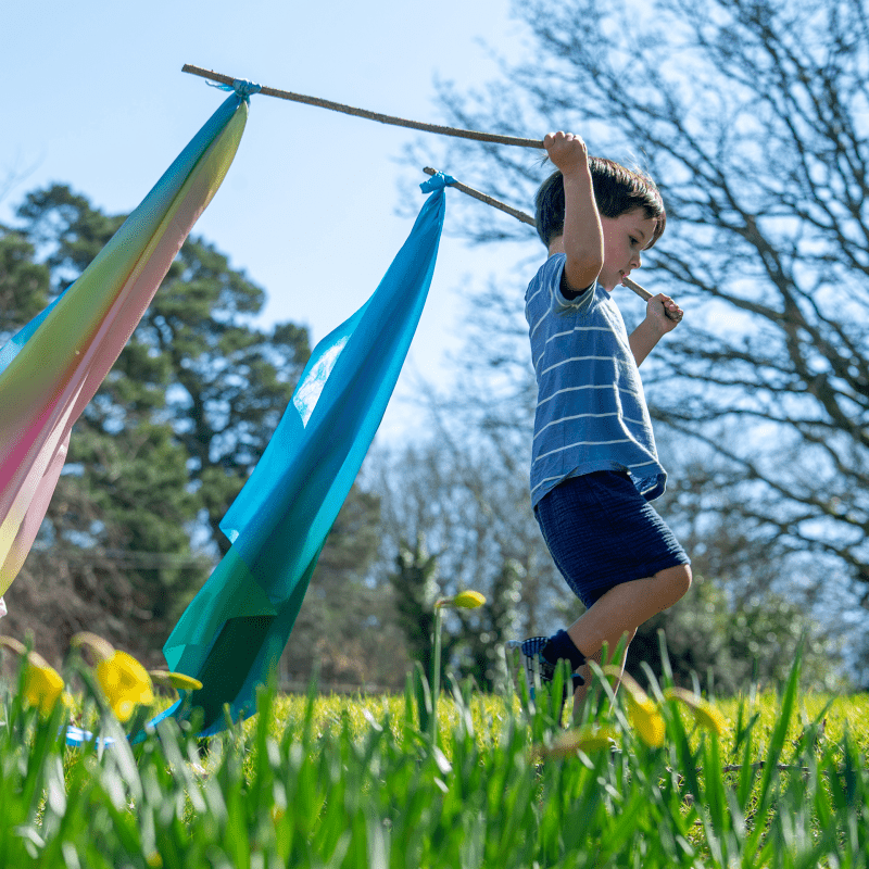 Tickit - Tickit - Ombre Speeldoeken Set van 3 - Vuur | Oceaan - Bos | Pastel - Playlaan