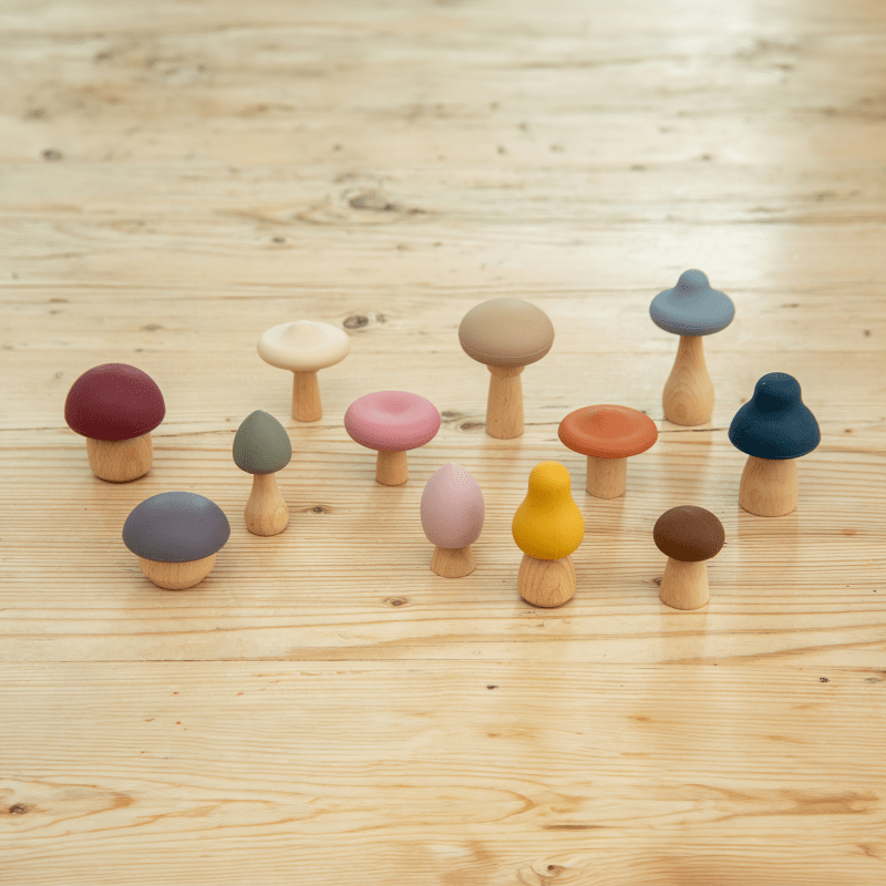 Tickit - Tickit - Paddenstoelen Silisoft 12st - Playlaan