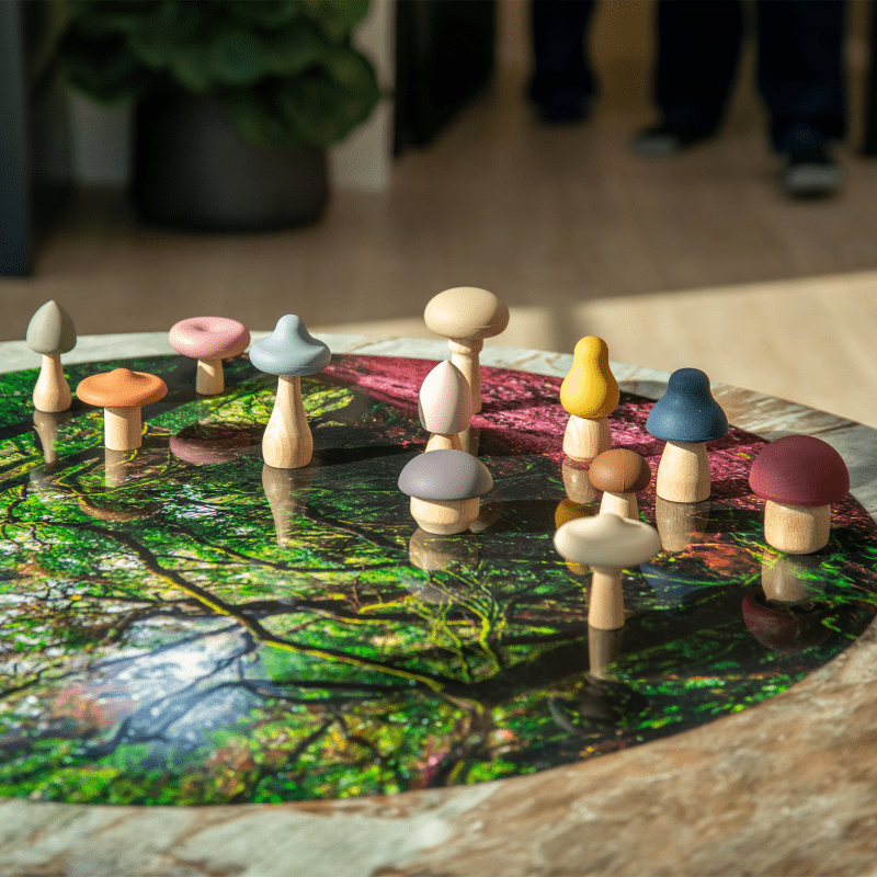 Tickit - Tickit - Paddenstoelen Silisoft 12st - Playlaan