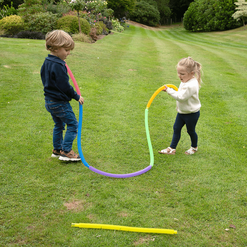 Tickit - Tickit - Regenboog Flexibele buizen set van 6 - Playlaan