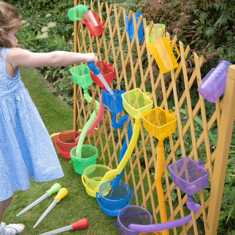 Tickit - Tickit - Regenboog Flexibele buizen set van 6 - Playlaan