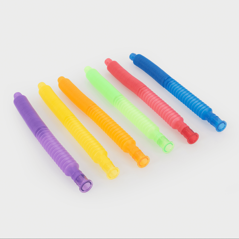 Tickit - Tickit - Regenboog Flexibele buizen set van 6 - Playlaan