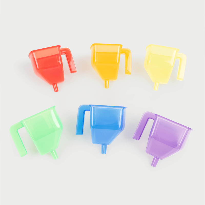 Tickit - Tickit - Trechter transparant 1 stuk assorti - Playlaan