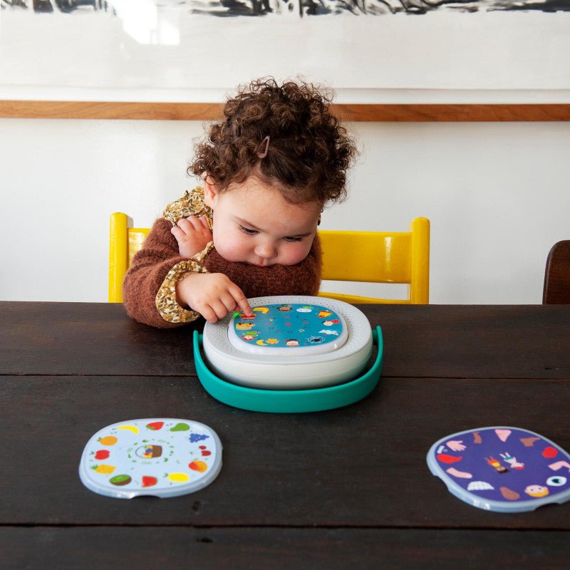TIMIO - Timio Speler + 5 magnetische audioschijven - Oplaadbaar - Playlaan