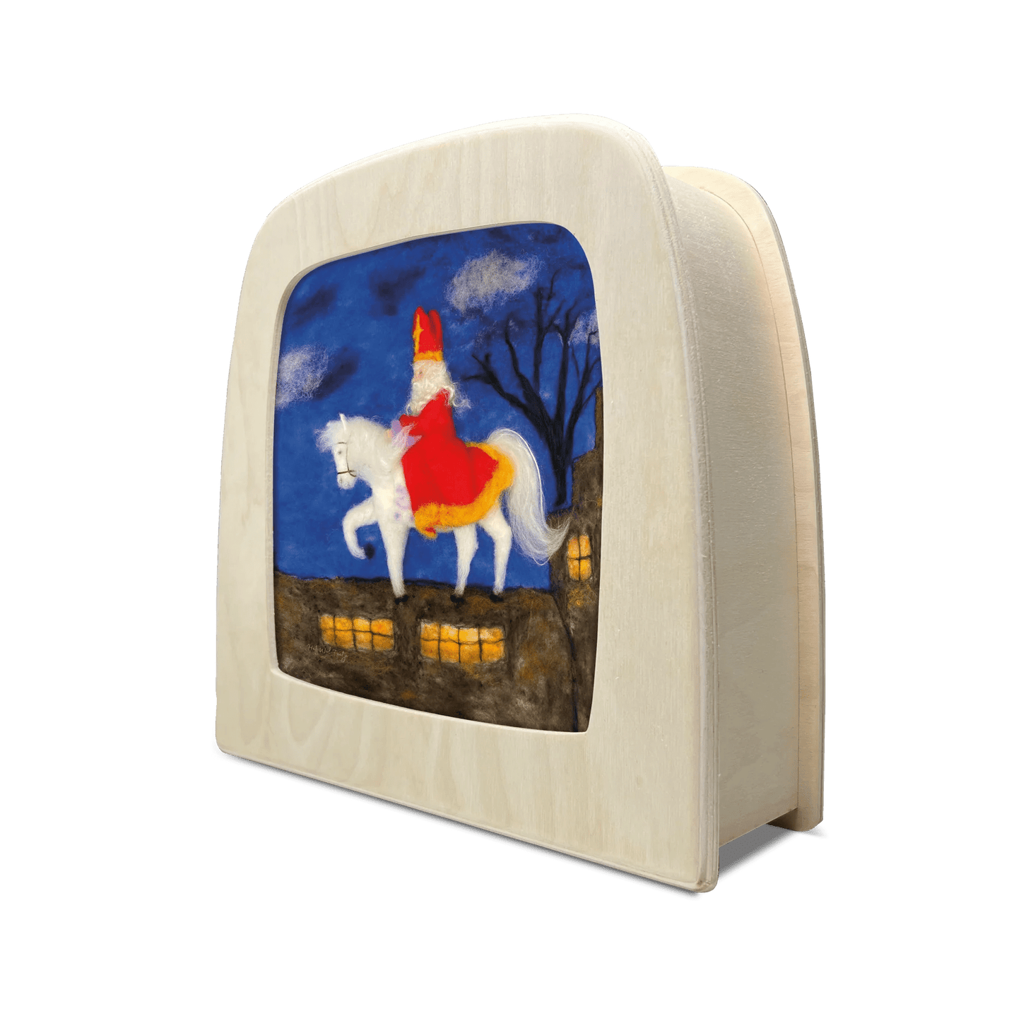 Toverlux - Het Wol Feetje - Rooftop Delivery Silhouette - Playlaan