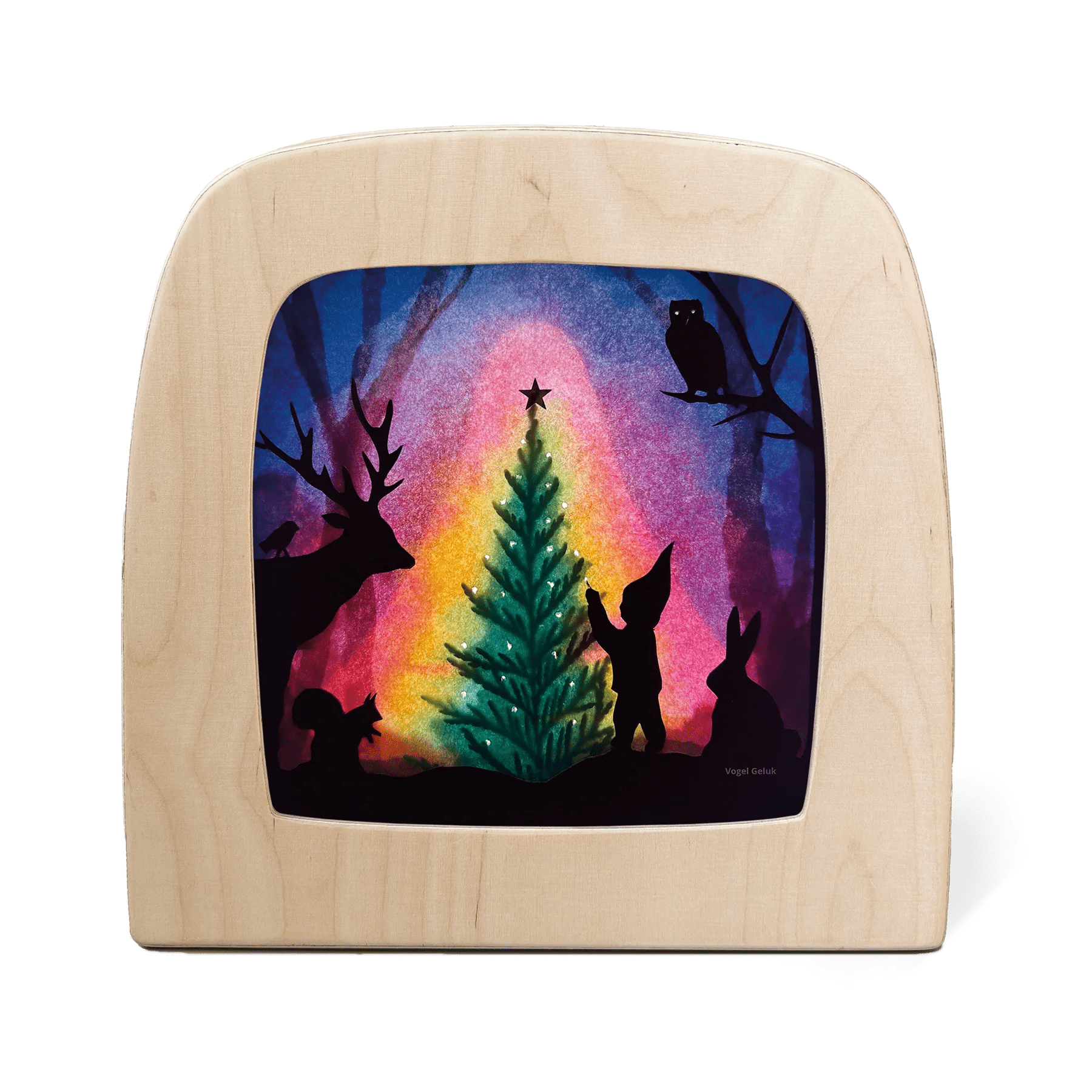 Toverlux - Kerstboom Toverplaat - Vogel Geluk - Playlaan