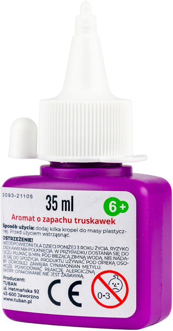 Tuban - Tuban - Geur Aardbei (35ml) voor slijm of sensorische speelbak - Playlaan