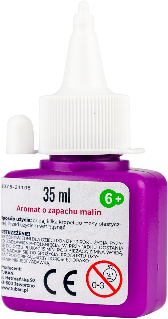 Tuban - Tuban - Geur Framboos (35ml) voor slijm of sensorische speelbak - Playlaan
