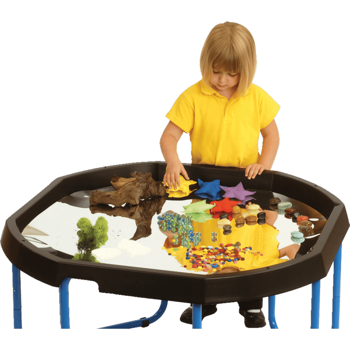 Tuff Tray - Set Tuff Spot Tray (96cm) Groen + Onderstel Groen - Playlaan