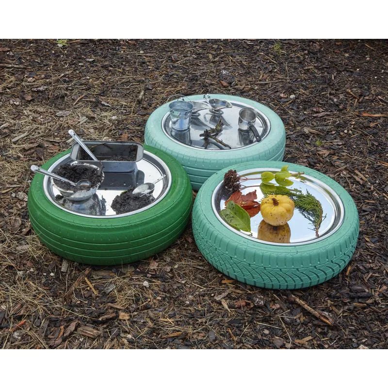 Tuff Tray - Tuff Tray - Sensorische Spiegeltray (D 50cm) - Playlaan