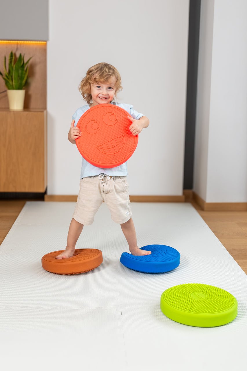 Tullo - Sensorische Balans - of Zitkussen 30 cm - Beige - Playlaan