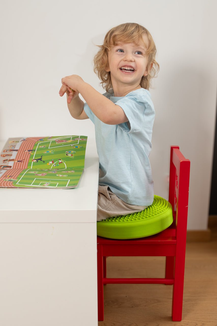 Tullo - Sensorische Balans - of Zitkussen 30 cm - Koraal - Playlaan