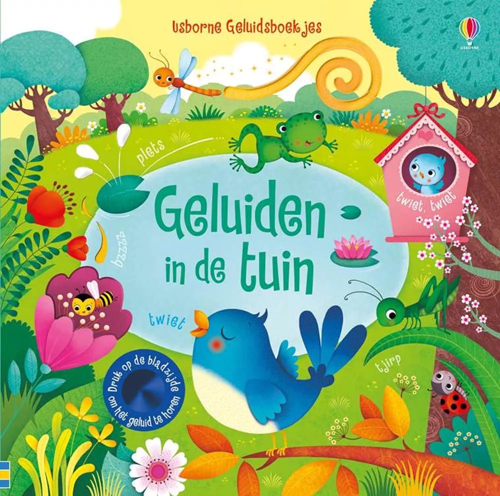 Usborne - Usborne - Geluidenboek: in de tuin. - Playlaan