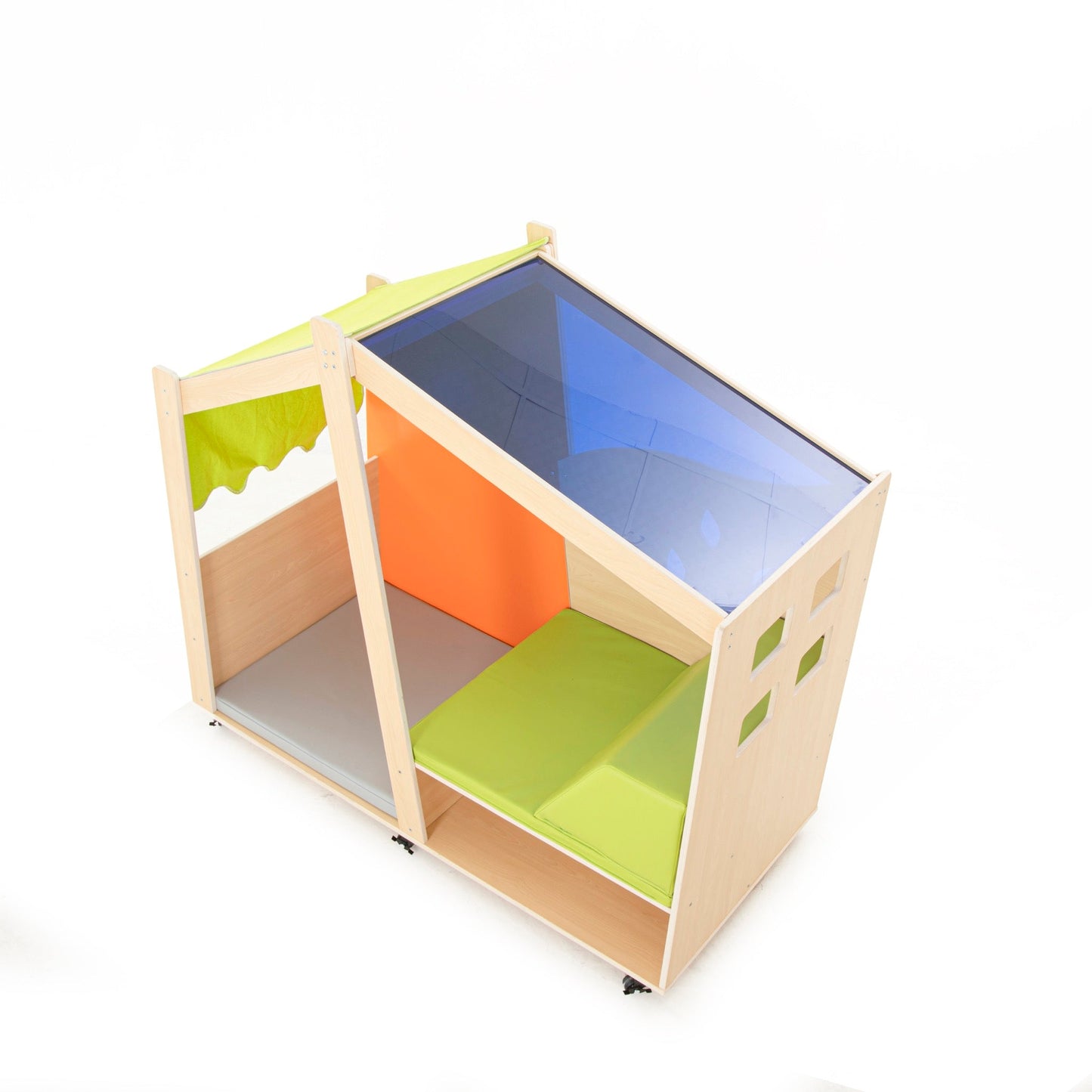 Wisdom - Mobiele leeshoek en speelhuisje (op wieltjes) - Playlaan