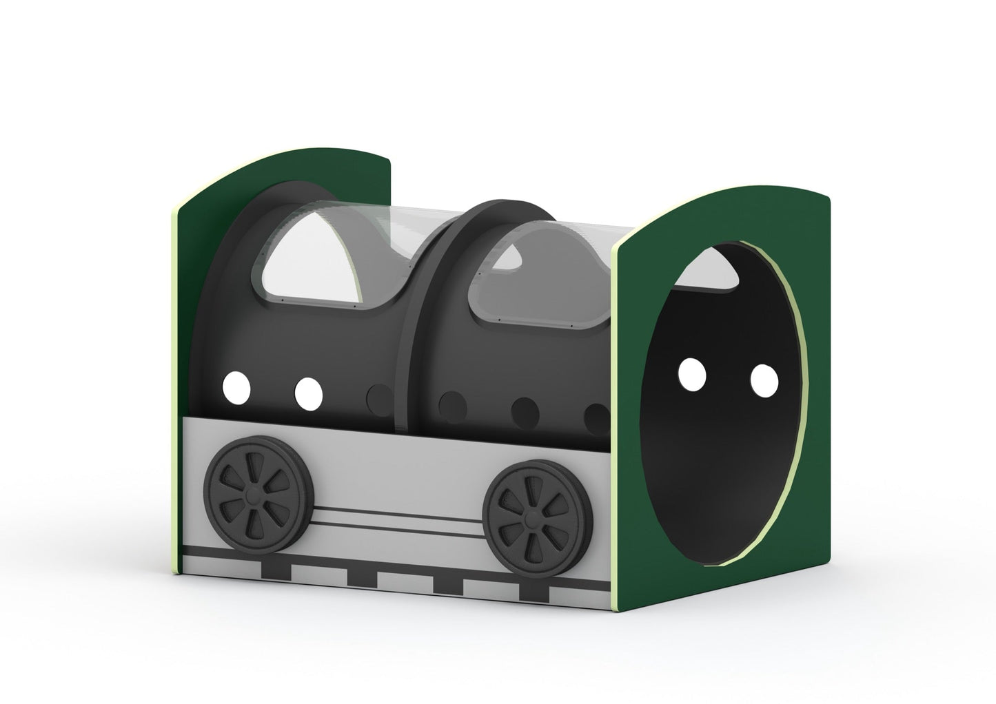 Wisdom - Speeltunnel voor peuters – wagon design - Playlaan