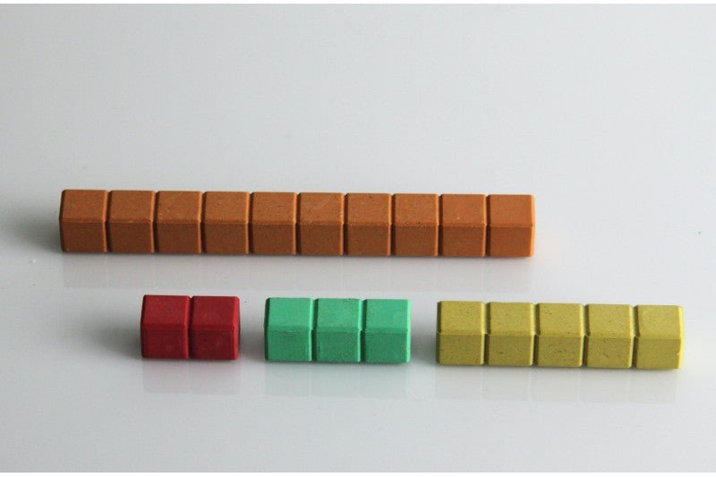 Wissner - Coloured Counting Rods, 30 pcs - Playlaan