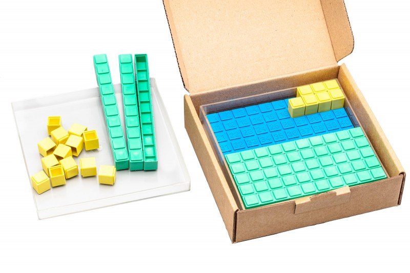 Wissner - Hundred Interlocking Board 10 x 10 cm (29 pcs) - Playlaan