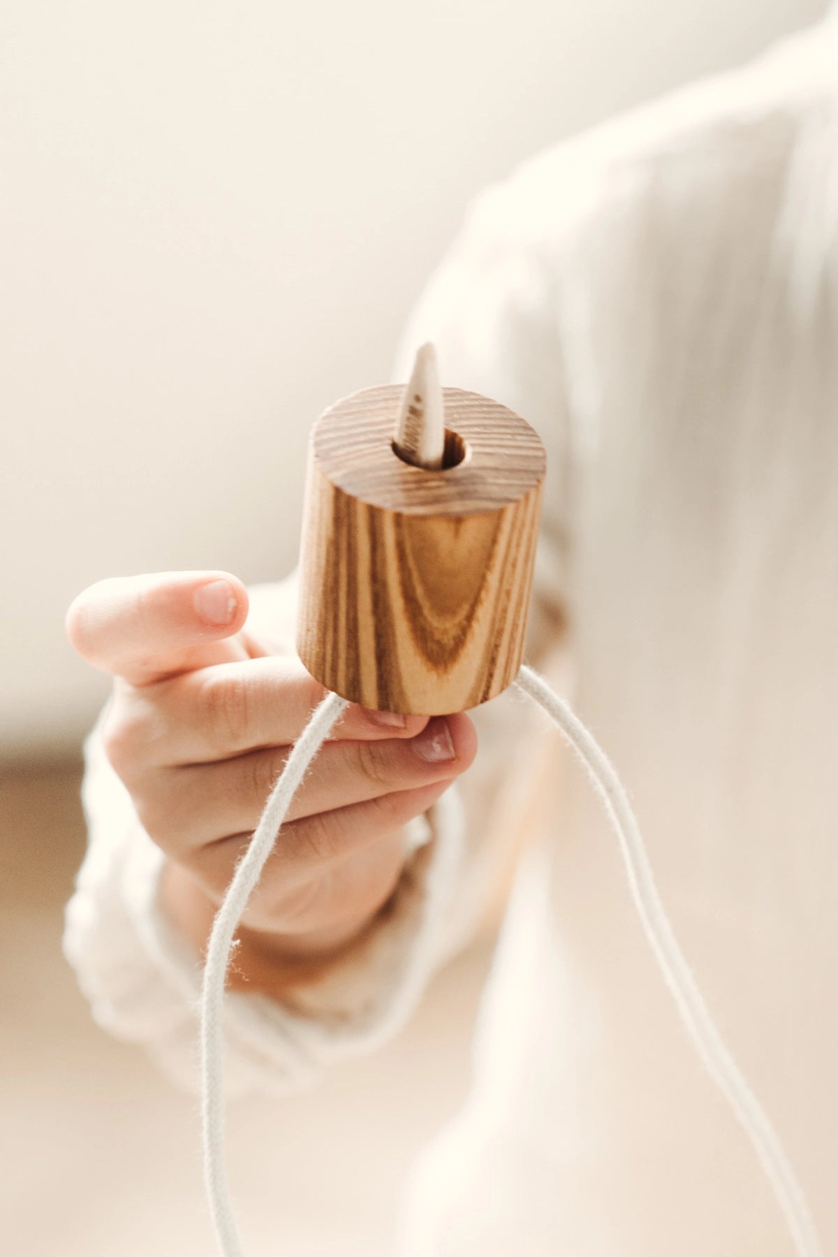 Wooden Story - Montessori Wooden Needle - Playlaan