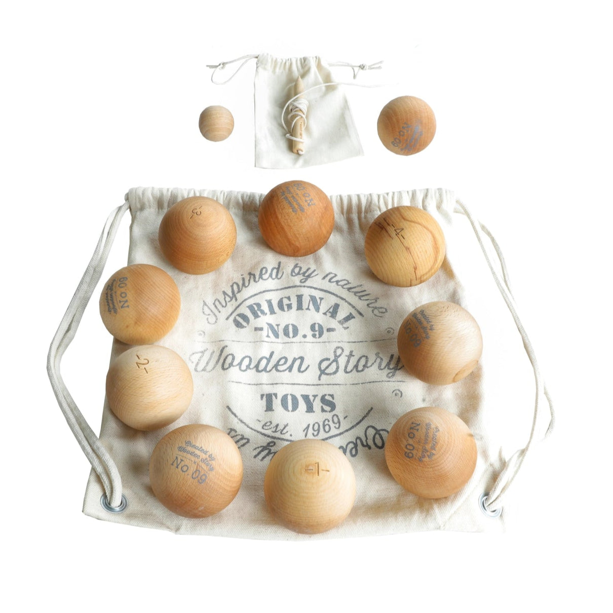Wooden Story - Wooden Boules Petanque - Playlaan