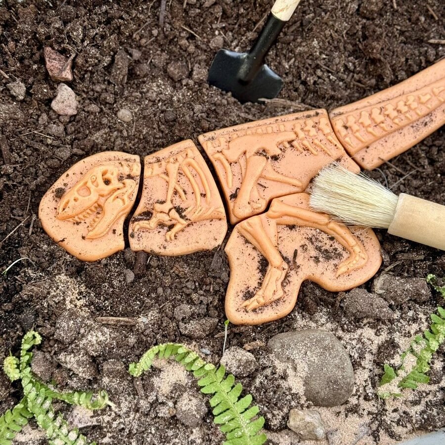 Yellow Door - Dig and Discover - Ankylosaurus & Tyrannosaurus Rex - Playlaan