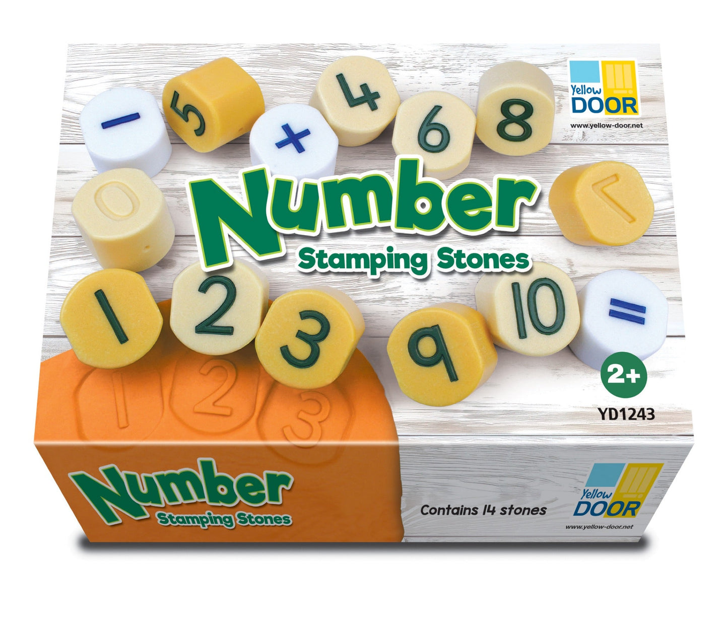 Yellow Door - Yellow Door - Number Stamping Stones - Playlaan