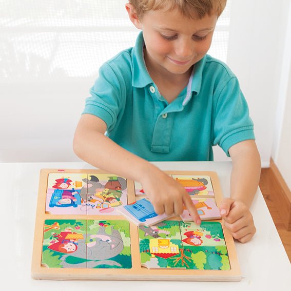 Akros - Set Of Puzzle-Sequences: Red Riding Hood And Pinoccio - Playlaan