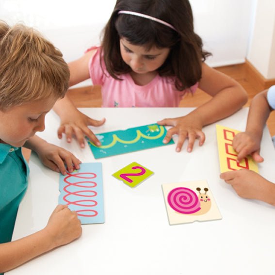 Akros - Tactile Numbers Cards And Prewritting - Playlaan