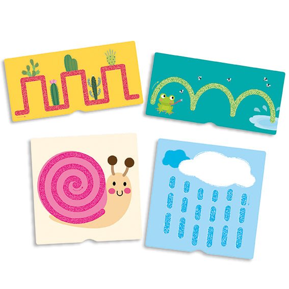 Akros - Tactile Numbers Cards And Prewritting - Playlaan