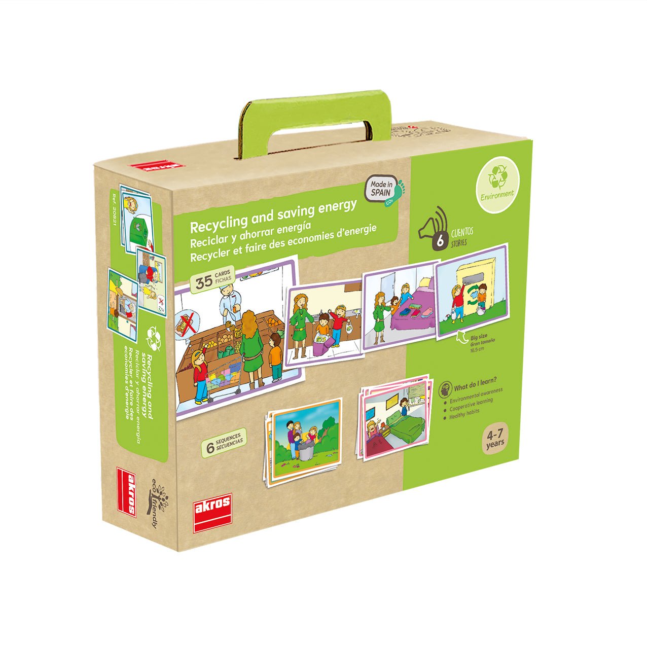 Akros - Taking Care Of The Earth: Recycling And Saving Energy - Playlaan