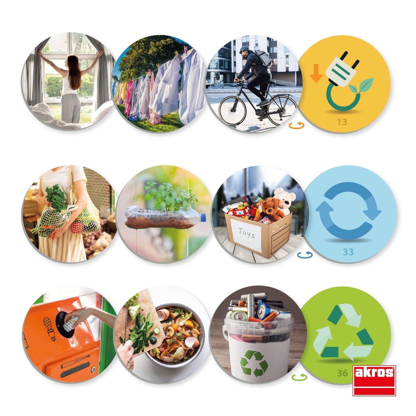 Akros - The 3 R: Reduce, Reuse And Recycle - Playlaan