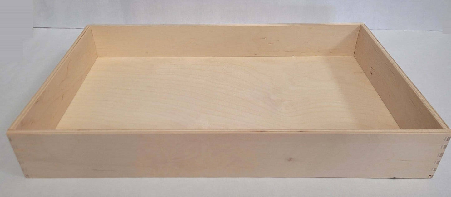 Alexander Toys - Houten speelbak 50 x 30 x 7 cm - Playlaan