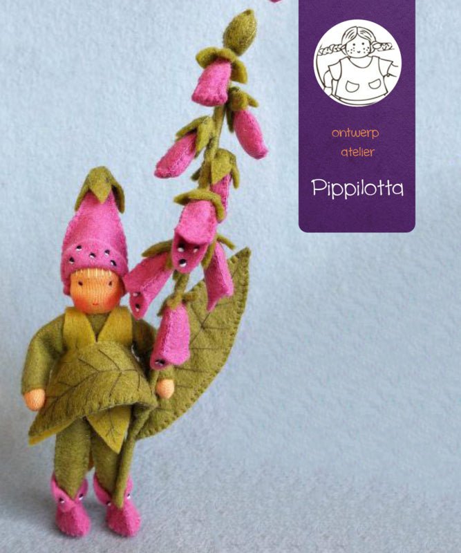 Atelier Pippilotta - Vingerhoedskruid Bloemenkind - DIY Knutselpakket - Playlaan