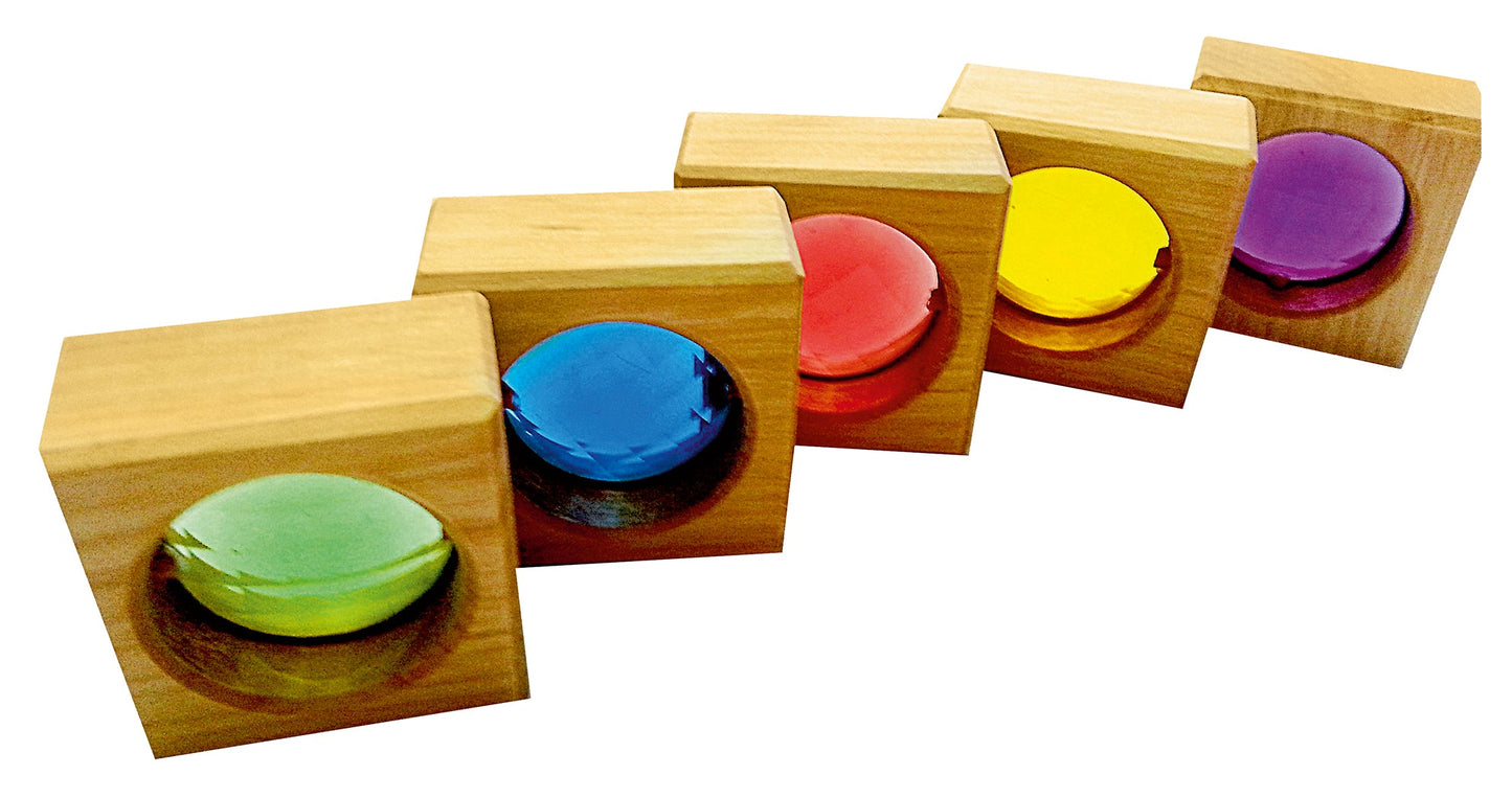 Bauspiel - Set of Transparent Cubes 25 pcs - Playlaan