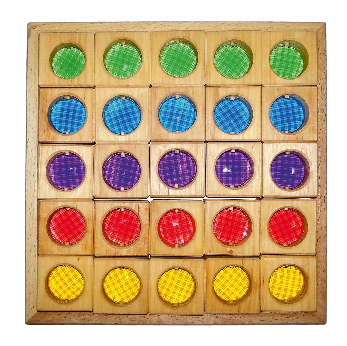 Bauspiel - Set of Transparent Cubes 25 pcs - Playlaan