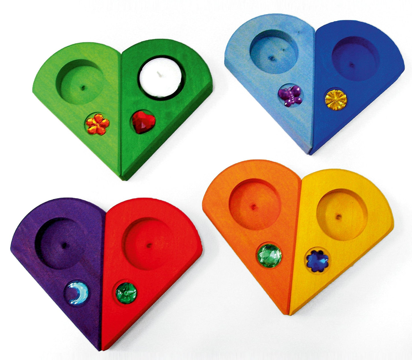 Bauspiel - Verjaardigsring hout 8 stuks - Playlaan