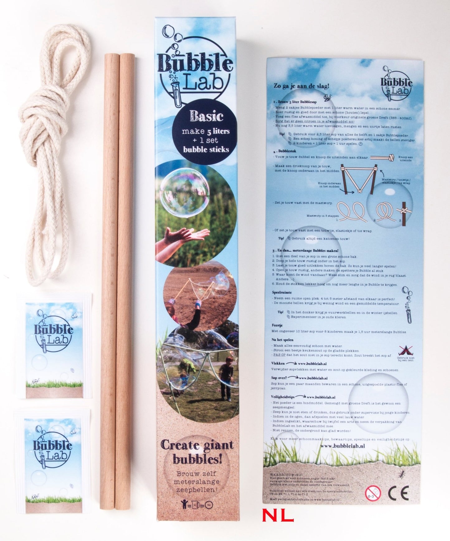 BubbleLab - Bubblelab Zeepbellen Standaard - Playlaan