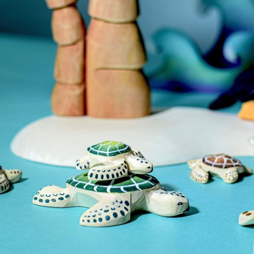 Bumbu Toys - Baby schildpad groen - Playlaan
